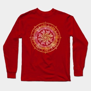 Multicolor mandala Long Sleeve T-Shirt